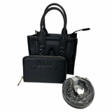 Delta Sigma Theta DST 2pc Mini Tote Bag/Wallet Set