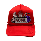 Delta Sigma Theta AOML Trucker Snapback Hat | DST Sorority Cap