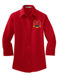 Greenwood Alumnae Chapter 3/4 Sleeve Woven Shirt