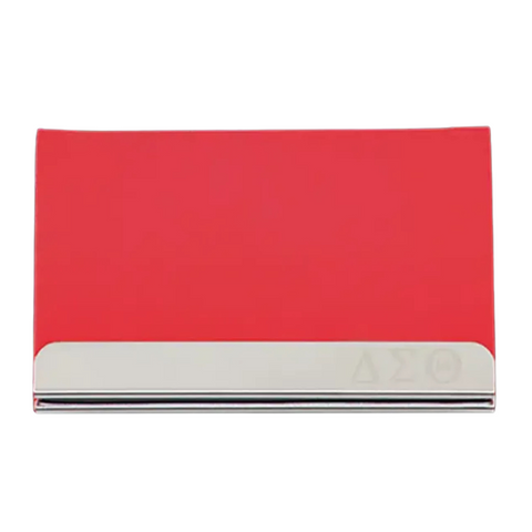 Divine 9 Sorority And Fraternity Laser Engraved Business Card Holders