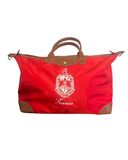 Delta Sigma Theta DST Personalized Nylon Oversized Weekender/Duffel Bag