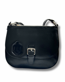 Delta Sigma Theta DST Genuine Leather Saddle Bag