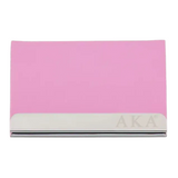 Divine 9 Sorority And Fraternity Laser Engraved Business Card Holders