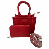 Delta Sigma Theta DST 2pc Mini Tote Bag/Wallet Set
