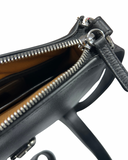 Delta Sigma Theta DST Genuine Leather Saddle Bag