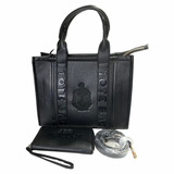 Delta Sigma Theta DST Crested 2pc Tote Bag/Wallet Set