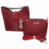 Delta Sigma Theta DST 2n1 Mini Bucket Tote
