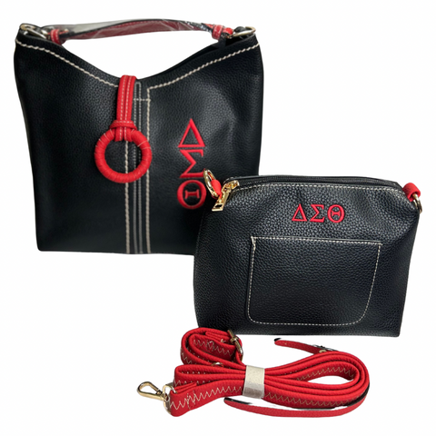 Delta Sigma Theta DST 2n1 Mini Bucket Tote