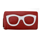 Delta Sigma Theta Inspired Genuine Leather Eyeglass Case