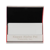 Divine 9 Sorority And Fraternity Laser Engraved Business Card Holders