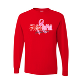 Delta Sigma Theta DST Breast Cancer Awareness Printed Sweatshirts and Tees