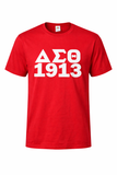 Delta Sigma Theta DST 1913 Printed Tee