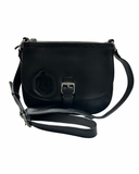 Delta Sigma Theta DST Genuine Leather Saddle Bag