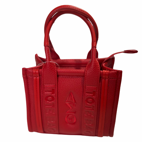 Delta Sigma Theta DST 2pc Mini Tote Bag/Wallet Set