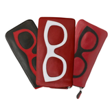 Delta Sigma Theta Inspired Genuine Leather Eyeglass Case
