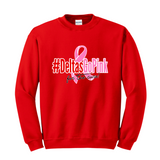 Delta Sigma Theta DST Breast Cancer Awareness Printed Sweatshirts and Tees