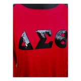 Delta Sigma Theta DST Sequin and Glitz Top