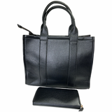 Delta Sigma Theta DST Crested 2pc Tote Bag/Wallet Set