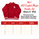 Delta Sigma Theta DST Crested Sherpa Quarter Zip