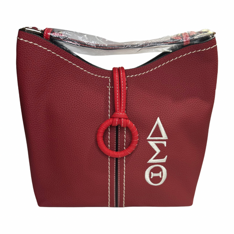 Delta Sigma Theta DST 2n1 Mini Bucket Tote