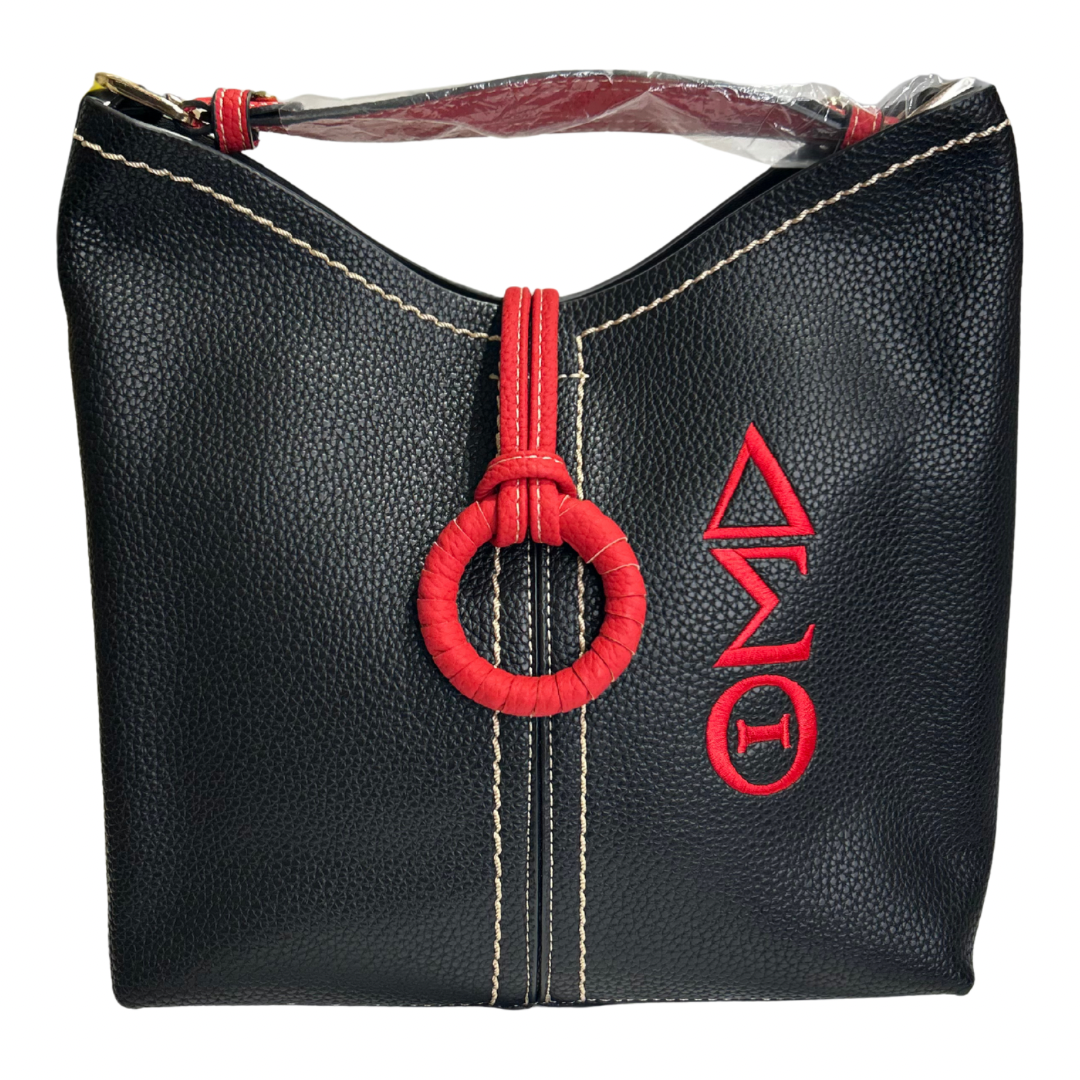 Delta Sigma Theta DST 2n1 Mini Bucket Tote – Washington Designs