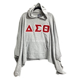 Delta Sigma Theta DST Hooded Sweatshirt Poncho