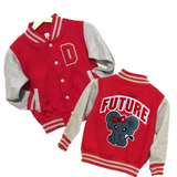 PRE-ORDER—-BEGINS Shipping 9/15/24 DST Girls Chenille Future Ellie Varsity Jacket
