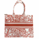 Delta Sigma Theta DST Printed Canvas Book Tote