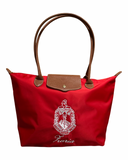 Delta Sigma Theta DST Personalized Nylon Oversized Tote Bag