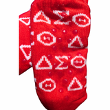 Delta Sigma Theta DST Sherpa Slipper Socks