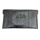Delta Sigma Theta DST Reptile Embossed Envelope Clutch/Handbag
