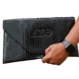 Delta Sigma Theta DST Reptile Embossed Envelope Clutch/Handbag