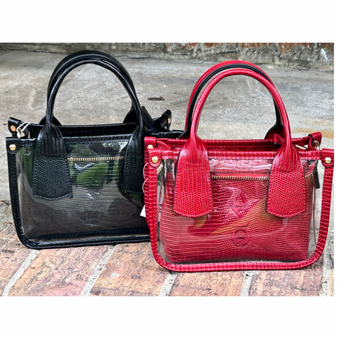 Delta Sigma Theta DST Mini Game Day Clear Crossbody Set