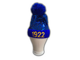 Founding Year Sequined Pom-Pom Beanies