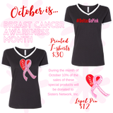 Delta Sigma Theta DST BCA Printed Retro Ringer T Shirt