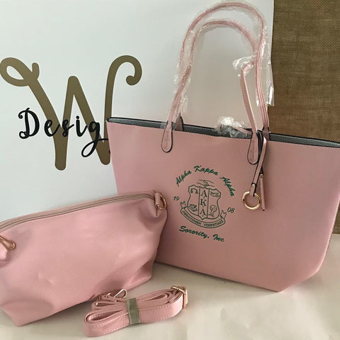 AKA Inspired 2pc Tote Set