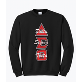 Delta Sigma Theta DST Stacked Symbols Sweatshirt