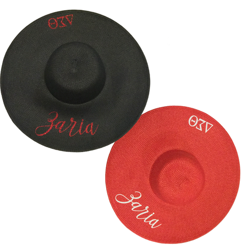 Delta Sigma Theta DST Diva Personalized Floppy Hat