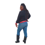 CLOSEOUT-Delta Sigma Theta DST Crested Sherpa Pullover