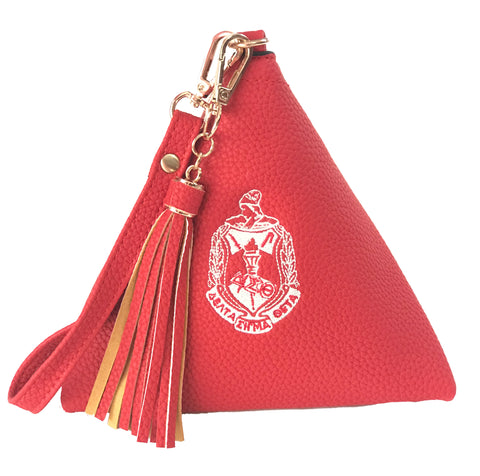 Delta Sigma Theta DST Crested Diva Statement Wristlet