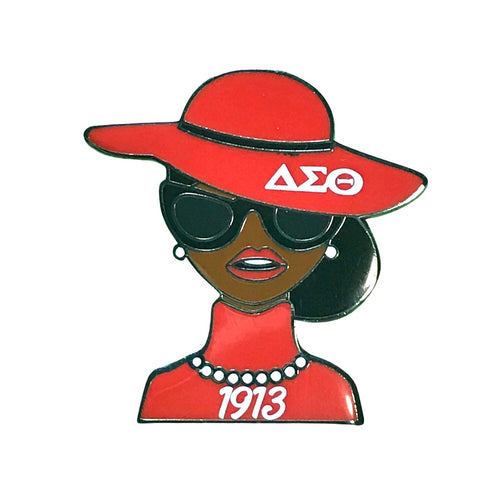 Delta Sigma Theta DST Oh To Be! Delta Girl Lapel Pins