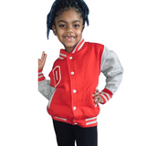 PRE-ORDER—-BEGINS Shipping 11/01/2023 DST Girls Future Ellie Varsity Jacket