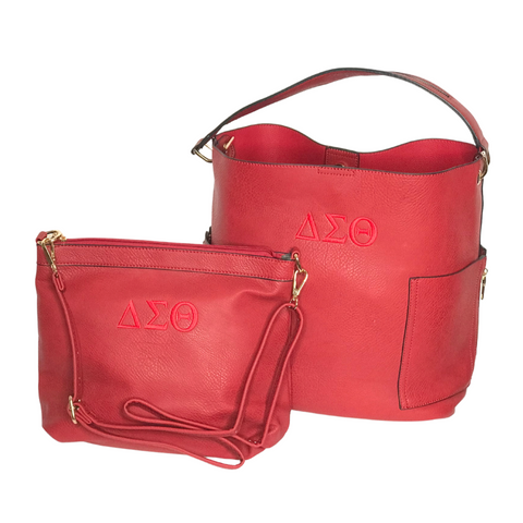 Delta Sigma Theta DST 2n1 Bucket Tote