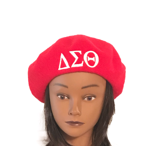 Delta Sigma Theta DST Wool Beret