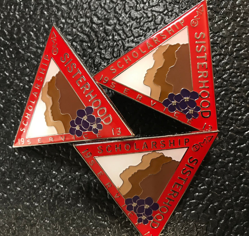 Dst Pyramid Pin Delta Sigma Theta DST Sisterhood Lapel Pin – Washington Designs