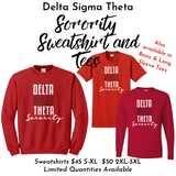 Delta Sigma Theta DST Sorority Sweatshirts and Tees