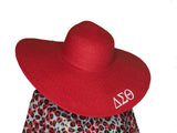 Delta Sigma Theta DST Diva Personalized Floppy Hat