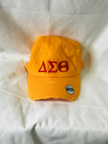 Delta Sigma Theta DST Distressed Vintage Cap