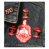 Delta Sigma Theta DST Oh To Be! Delta Girl Lapel Pins