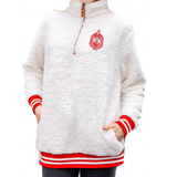 CLOSEOUT- Delta Sigma Theta DST Crested Sherpa Pullover